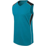 Augusta Sportswear Ladies Dynamite Jersey 312162 TEAL/BLACK/WHITE S