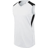 Augusta Sportswear Ladies Dynamite Jersey 312162 WHITE/BLACK/WHITE S