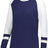Augusta Sportswear Ladies Fanatic 2.0 Long Sleeve Tee 2917 NAVY/WHITE XXS