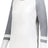 Augusta Sportswear Ladies Fanatic 2.0 Long Sleeve Tee 2917 WHITE/GREY HEATHER XXS