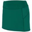 Augusta Sportswear Ladies Femfit Skort 2420 DARK GREEN/GRAPHITE S