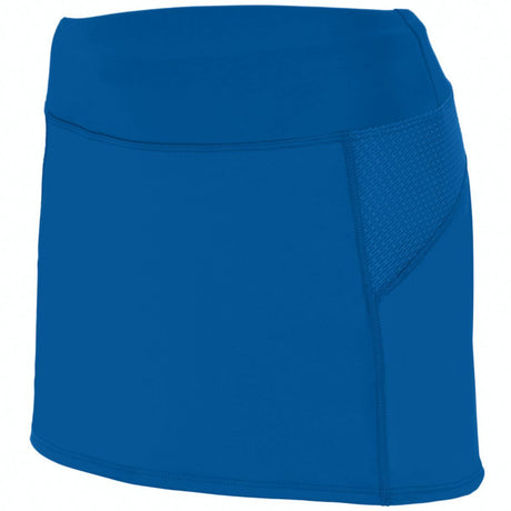 Augusta Sportswear Ladies Femfit Skort 2420 ROYAL/GRAPHITE S
