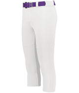 Augusta Sportswear Ladies Gamer Classic Softball Pant - Augusta Sportswear 6970 WHITE S