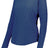 Augusta Sportswear Ladies Lux Tri - Blend Long Sleeve Tee 3077 ROYAL HEATHER S