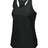 Augusta Sportswear Ladies Lux Tri - Blend Tank 3078 BLACK HEATHER S
