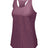 Augusta Sportswear Ladies Lux Tri - Blend Tank 3078 MAROON HEATHER S