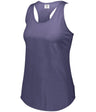 Augusta Sportswear Ladies Lux Tri - Blend Tank 3078 NAVY HEATHER S