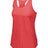 Augusta Sportswear Ladies Lux Tri - Blend Tank 3078 RED HEATHER S