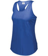 Augusta Sportswear Ladies Lux Tri - Blend Tank 3078 ROYAL HEATHER S