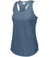 Augusta Sportswear Ladies Lux Tri - Blend Tank 3078 STORM HEATHER S