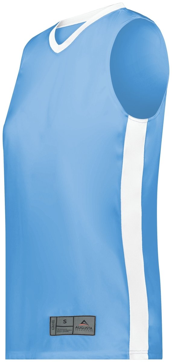 Augusta Sportswear Ladies Match - Up Basketball Jersey 6888 COLUMBIA BLUE/WHITE S
