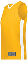 Augusta Sportswear Ladies Match - Up Basketball Jersey 6888 GOLD/WHITE S