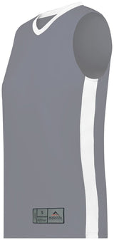 Augusta Sportswear Ladies Match - Up Basketball Jersey 6888 GRAPHITE/WHITE S
