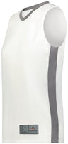 Augusta Sportswear Ladies Match - Up Basketball Jersey 6888 WHITE/GRAPHITE S