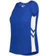 Augusta Sportswear LADIES MEDAL TRACK JERSEY - Augusta Sportswear R4LFJW ROYAL/WHITE (BA) S