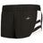 Augusta Sportswear LADIES MEDAL TRACK SHORTS - Augusta Sportswear R4LFPW BLACK/WHITE (BA) S