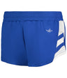 Augusta Sportswear LADIES MEDAL TRACK SHORTS - Augusta Sportswear R4LFPW ROYAL/WHITE (BA) S