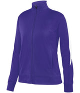 Augusta Sportswear Ladies Medalist Jacket 2.0 4397 PURPLE/WHITE S