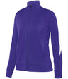 Augusta Sportswear Ladies Medalist Jacket 2.0 4397 PURPLE/WHITE S