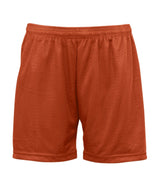 Augusta Sportswear LADIES MESH/TRICOT SHORTS - Augusta Sportswear 721600 BURNT ORANGE (BA) S