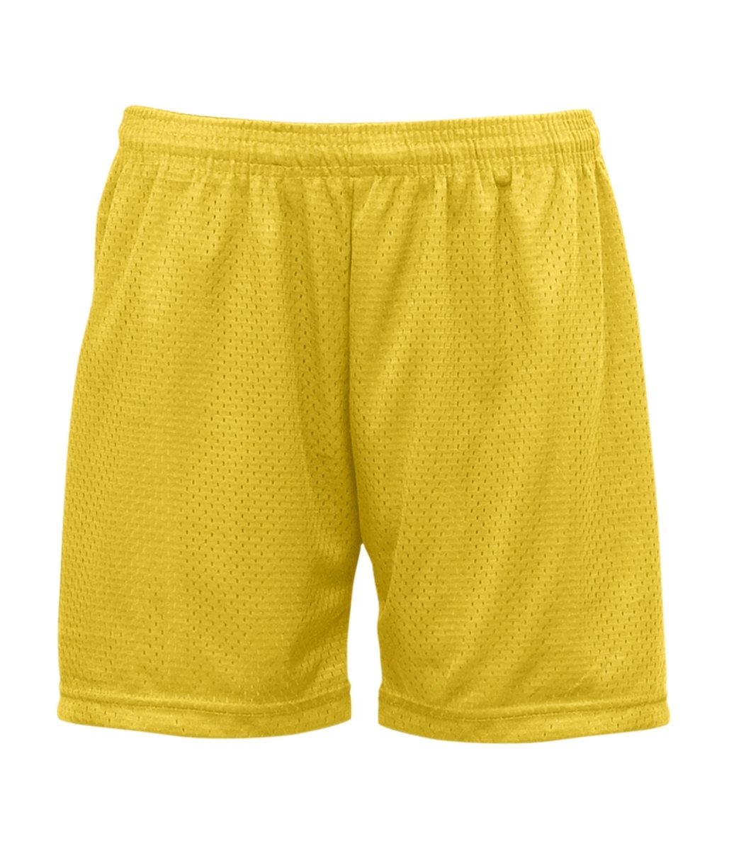 Augusta Sportswear LADIES MESH/TRICOT SHORTS - Augusta Sportswear 721600 GOLD S
