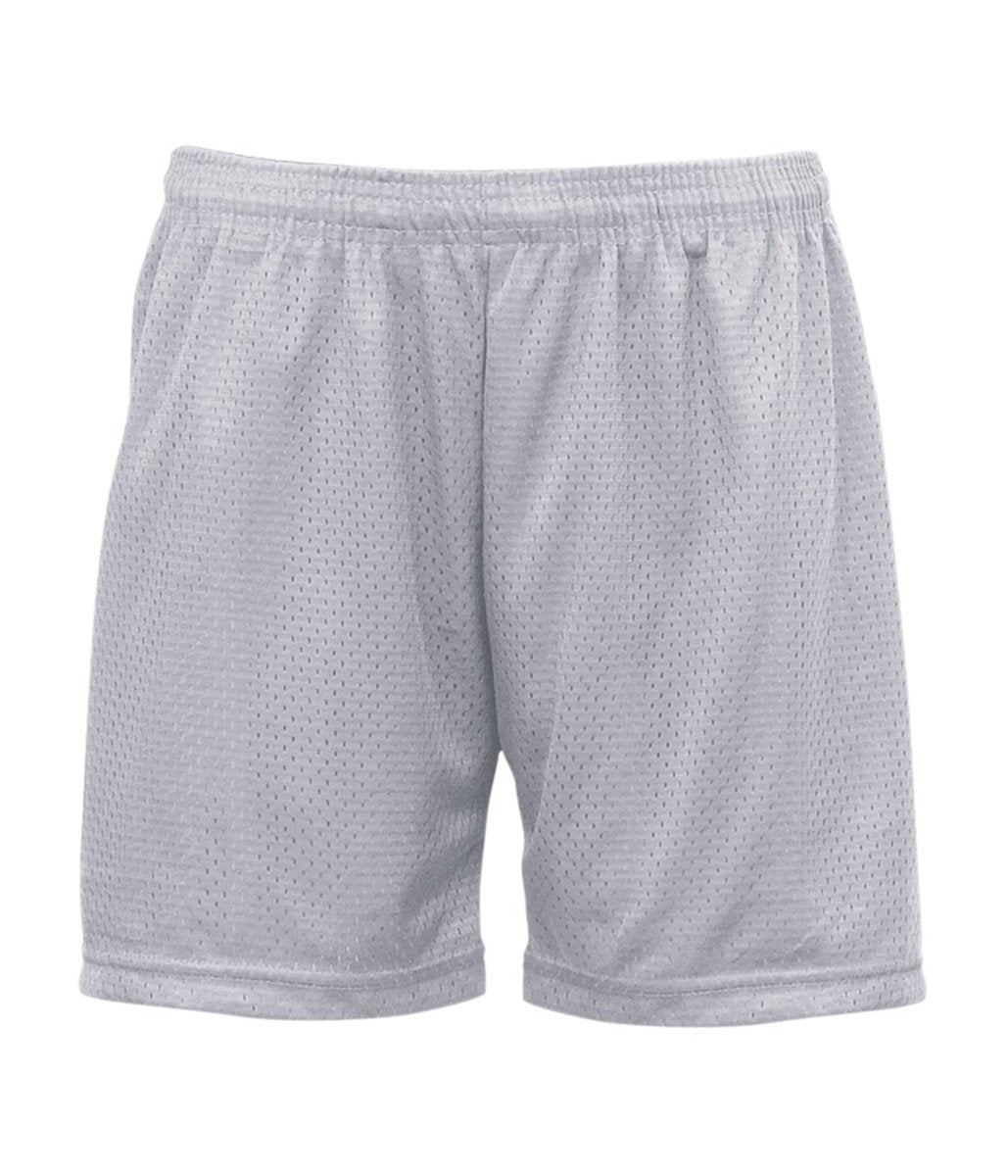 Augusta Sportswear LADIES MESH/TRICOT SHORTS - Augusta Sportswear 721600 SILVER (BA) S