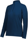 Augusta Sportswear Ladies Micro - Lite Fleece 1/4 Zip Pullover 6864 NAVY S