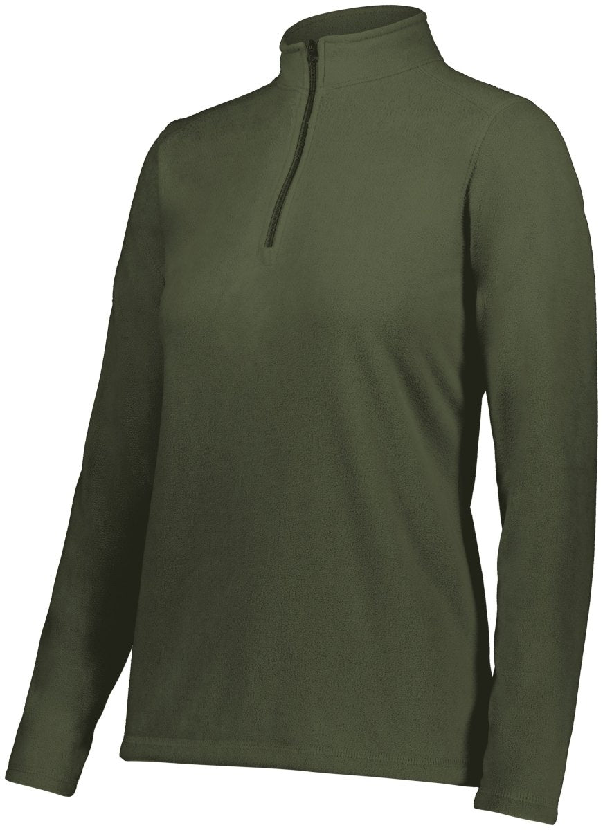 Augusta Sportswear Ladies Micro - Lite Fleece 1/4 Zip Pullover 6864 OLIVE S