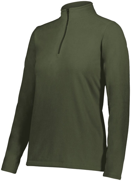 Augusta Sportswear Ladies Micro - Lite Fleece 1/4 Zip Pullover 6864 OLIVE S