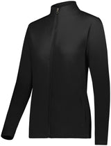 Augusta Sportswear Ladies Micro - Lite Fleece Full - Zip Jacket 6862 BLACK S
