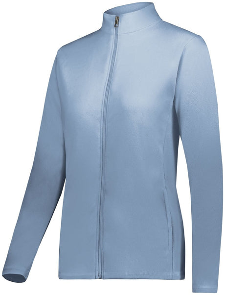 Augusta Sportswear Ladies Micro - Lite Fleece Full - Zip Jacket 6862 STORM S