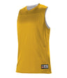 Augusta Sportswear LADIES NBA REVERSIBLE BASKETBALL TEAM JERSEY - Augusta Sportswear A105BW GOLD/WHITE (BA) S