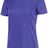 Augusta Sportswear Ladies NexGen Wicking Tee 1790 PURPLE (HLW) S
