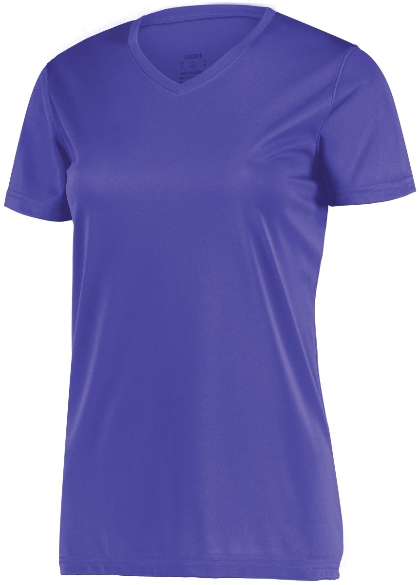 Augusta Sportswear Ladies NexGen Wicking Tee 1790 PURPLE (HLW) S