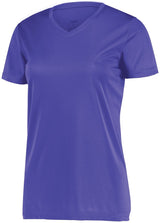Augusta Sportswear Ladies NexGen Wicking Tee 1790 PURPLE (HLW) S