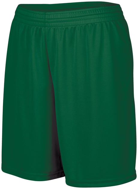 Augusta Sportswear Ladies Octane Shorts 1423 DARK GREEN S