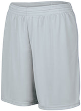 Augusta Sportswear Ladies Octane Shorts 1423 SILVER S