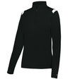 Augusta Sportswear LADIES ON THE RISE 1/4 ZIP PULLOVER 426600 BLACK/WHITE (BA) S