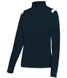 Augusta Sportswear LADIES ON THE RISE 1/4 ZIP PULLOVER 426600 NAVY/WHITE (BA) S