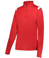 Augusta Sportswear LADIES ON THE RISE 1/4 ZIP PULLOVER 426600 RED/WHITE (BA) S