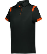Augusta Sportswear LADIES ON THE RISE POLO 335100 BLACK/BT. ORANGE (BA) S