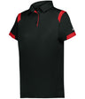 Augusta Sportswear LADIES ON THE RISE POLO 335100 BLACK/RED (BA) S