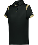 Augusta Sportswear LADIES ON THE RISE POLO 335100 BLACK/VEGAS (BA) S