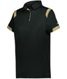Augusta Sportswear LADIES ON THE RISE POLO 335100 BLACK/VEGAS (BA) S