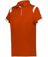 Augusta Sportswear LADIES ON THE RISE POLO 335100 BT. ORANGE/WHITE (BA) S