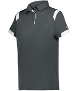 Augusta Sportswear LADIES ON THE RISE POLO 335100 GRAPHITE/WHITE (BA) S