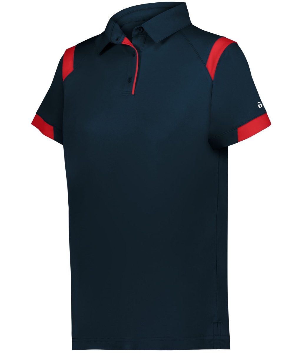 Augusta Sportswear LADIES ON THE RISE POLO 335100 NAVY/RED (BA) S