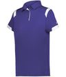 Augusta Sportswear LADIES ON THE RISE POLO 335100 PURPLE/WHITE (BA) S
