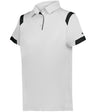 Augusta Sportswear LADIES ON THE RISE POLO 335100 WHITE/BLACK (BA) S