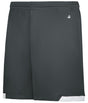 Augusta Sportswear LADIES ON THE RISE SHORTS - Augusta Sportswear 710200 GRAPHITE/WHITE (BA) S